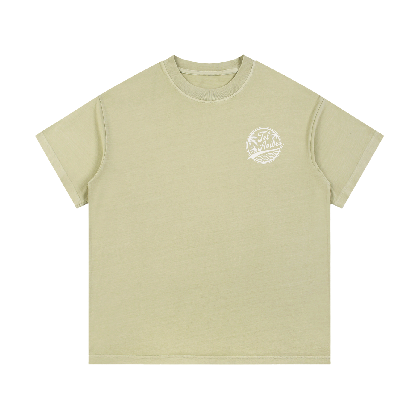 Tel Avibes Logo Vintage Wash T-Shirt