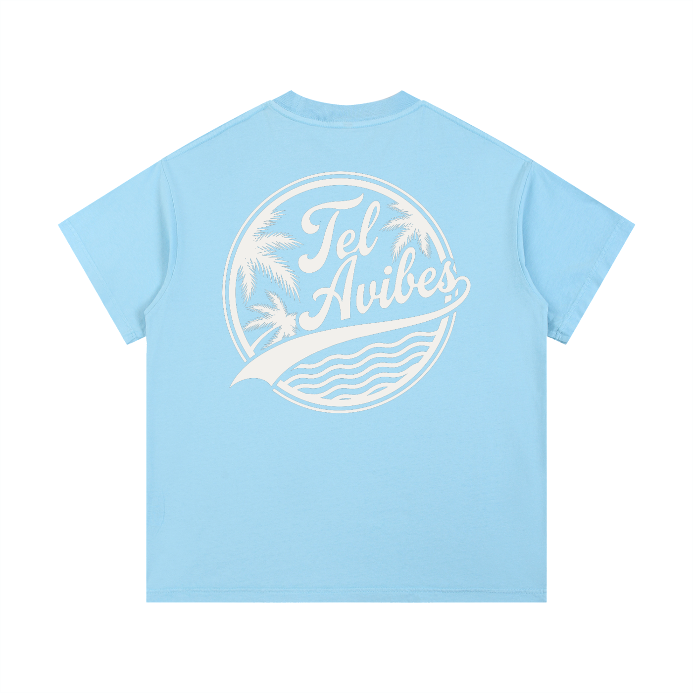 Tel Avibes Logo Vintage Wash T-Shirt