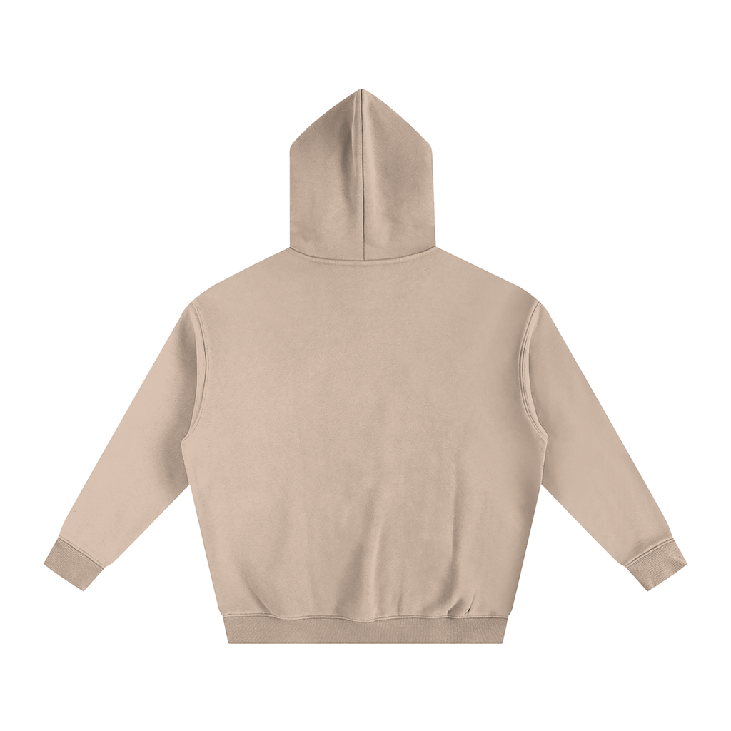 Tel Avibes Athletic Script Oversize Fleeced Hoodie