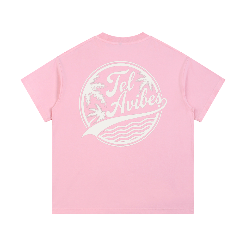 Tel Avibes Logo Vintage Wash T-Shirt
