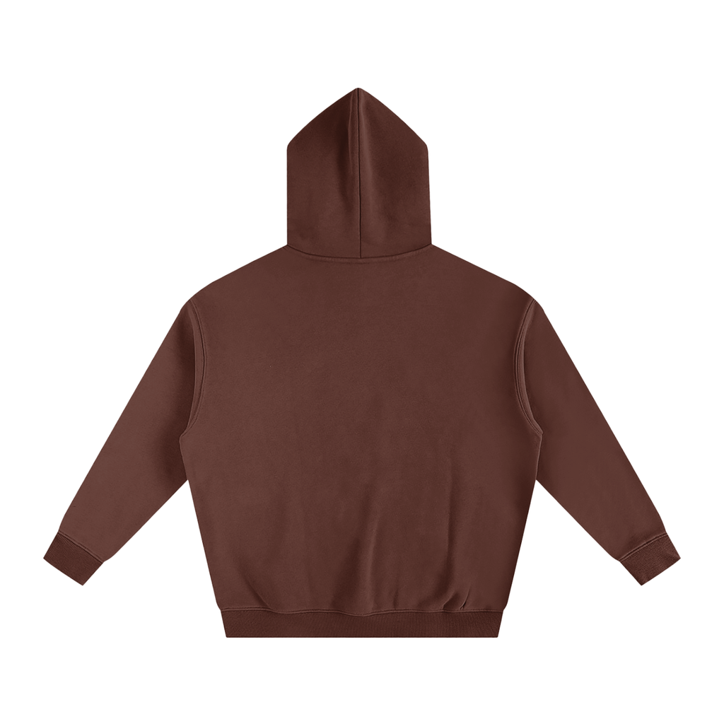 Tel Avibes Athletic Script Oversize Fleeced Hoodie