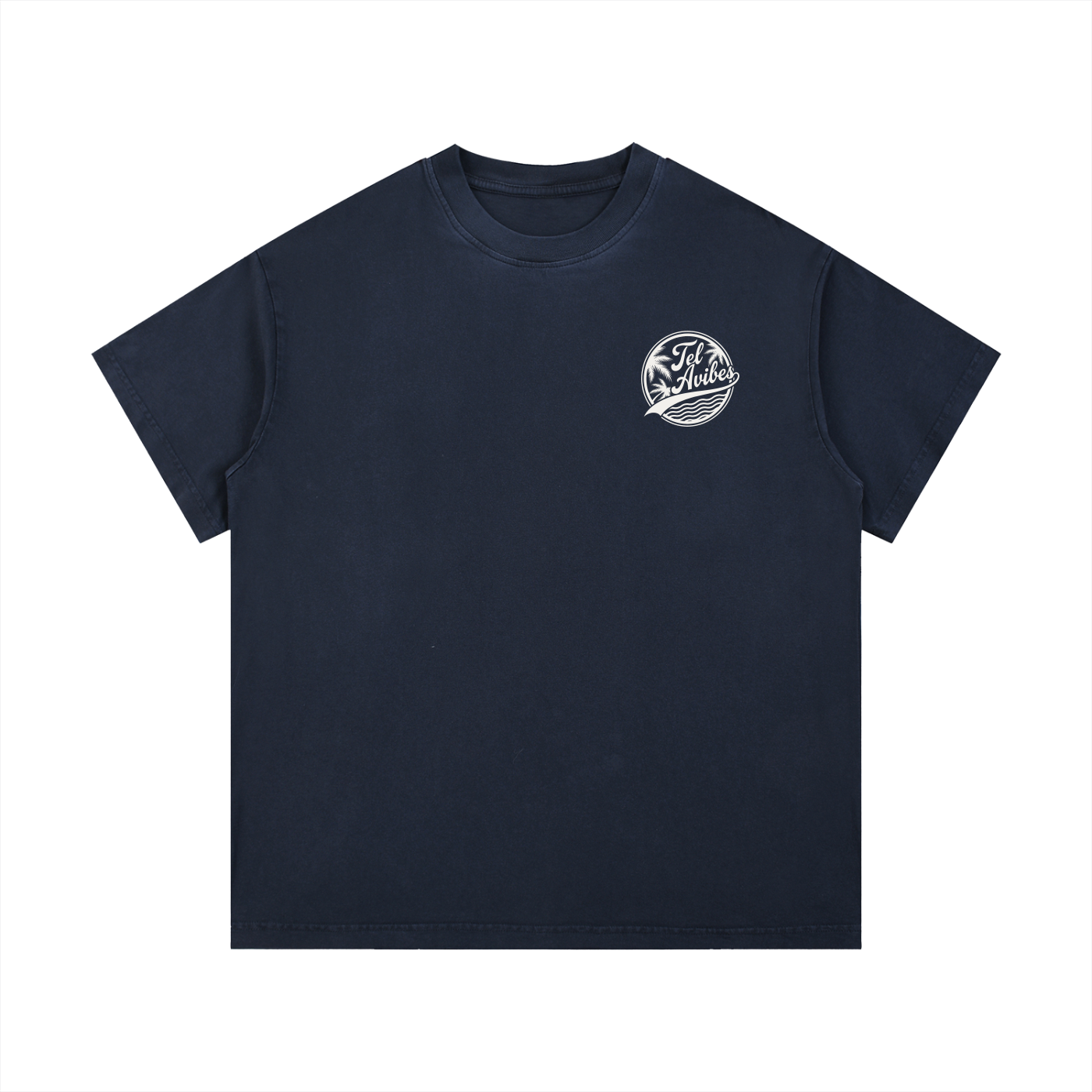 Tel Avibes Logo Vintage Wash T-Shirt