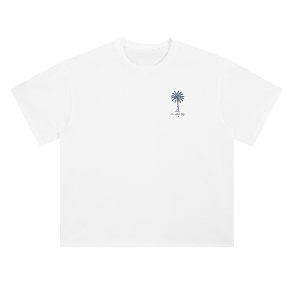 White City Heavyweight Drop Shoulder Cotton T-Shirt