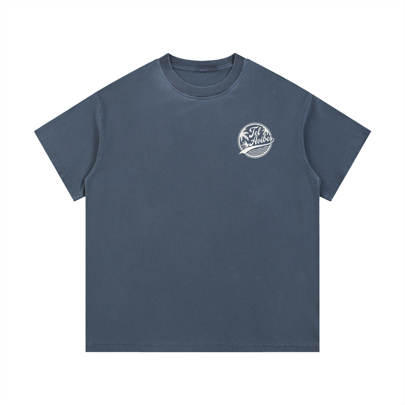 Tel Avibes Logo Vintage Wash T-Shirt